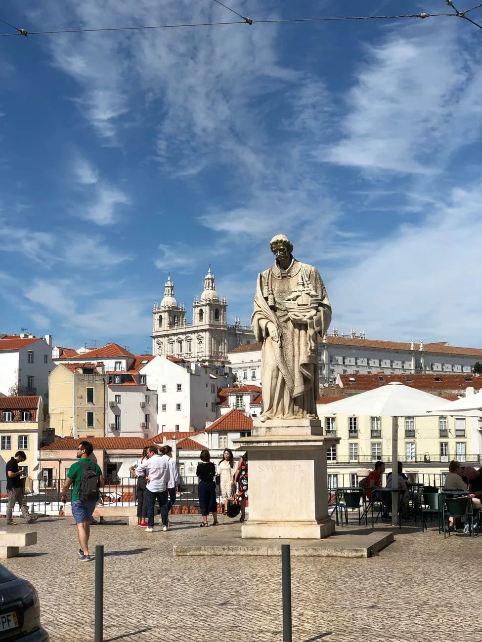 Statue de São Vicente aux Portas do Sol