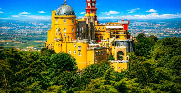 Sintra, Regaleira, Boca do Inferno et Cascais