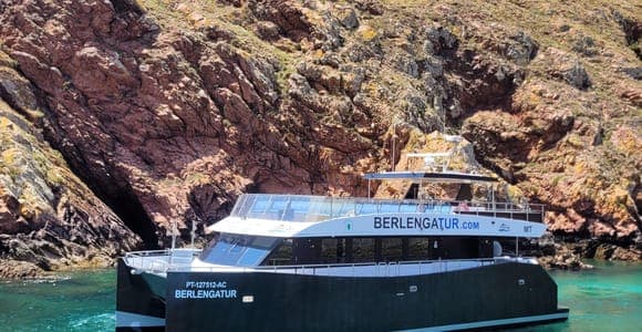 Berlengas en bateau et grottes en bateau à fond de verre