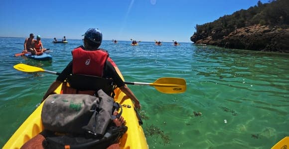 Kayak et snorkeling dans la réserve marine