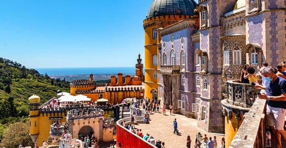 Sintra, Pena, Regaleira, Cabo da Roca et Cascais