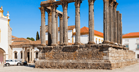 Évora, chapelle des Os, Monsaraz et vins de l'Alentejo